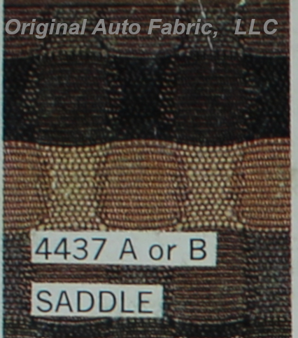1964 Chevy Nova - Saddle OEM Auto Cloth