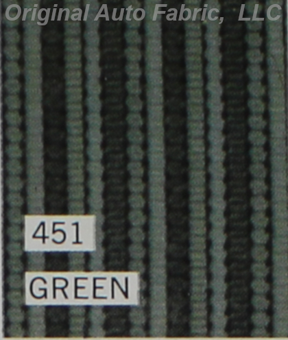 1964 Pontiac Catalina Green OEM Auto Fabric