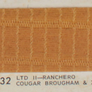 1978 Ford LTD II - Ranchero Cougar Brougham & XR7 - beige vertical and horizontal grain lines pattern OEM auto cloth