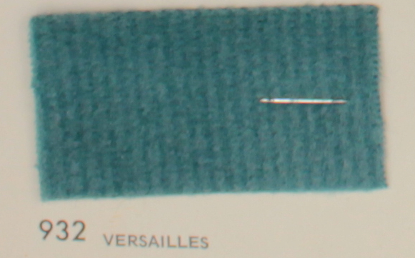 1979 Lincoln Versailles - blue vertical stripe pattern OEM auto fabric