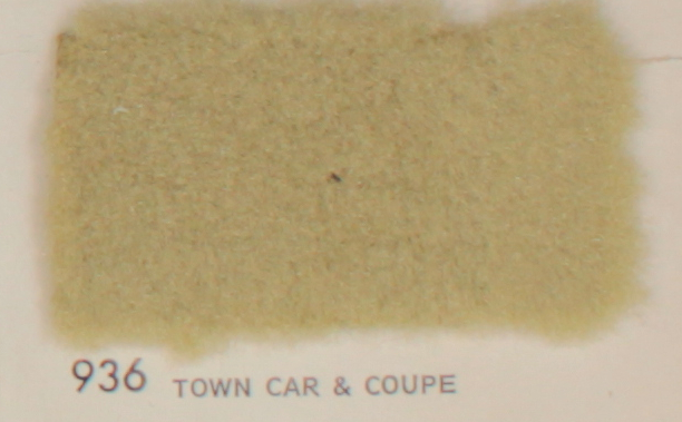1979 Lincoln Town Car & Coupe - cream fuzzy OEM auto fabric
