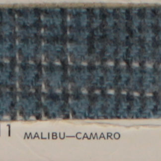1979 Chevrolet Malibu - Camaro - blue with black and white square pattern OEM auto cloth