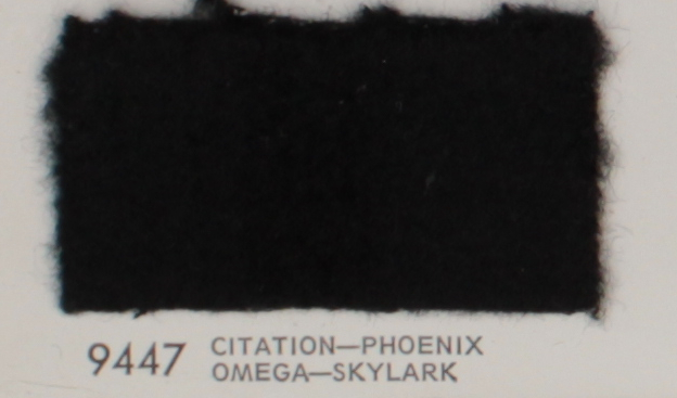 1979 Chevrolet 1980 X Body Models Citation - Phoenix , Omega - Skylark - black OEM auto cloth