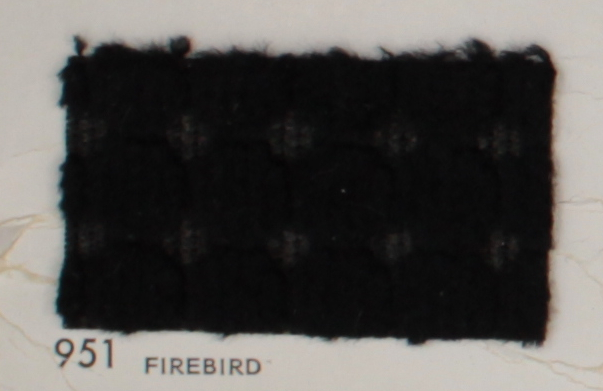 1979 Pontiac Firebird - black pattern OEM auto fabric