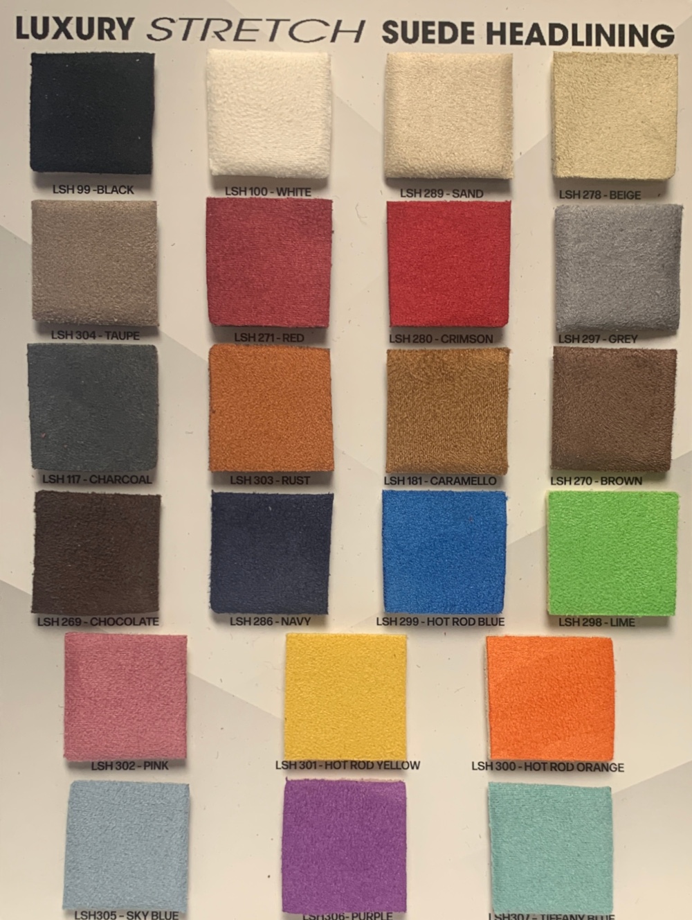 Luxury Suede Headliner