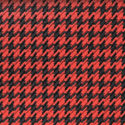 Crimson and Black Houndstooth