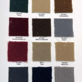 100% Wool Moquette Automotive Body Cloth