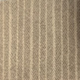 Light Tan Striped Wool Broadcloth