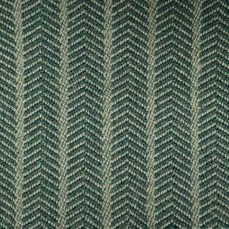 Two-Toned Green Chevron Wool Broadcloth