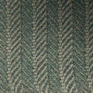 Gray/Green Herringbone Wool Broadcloth