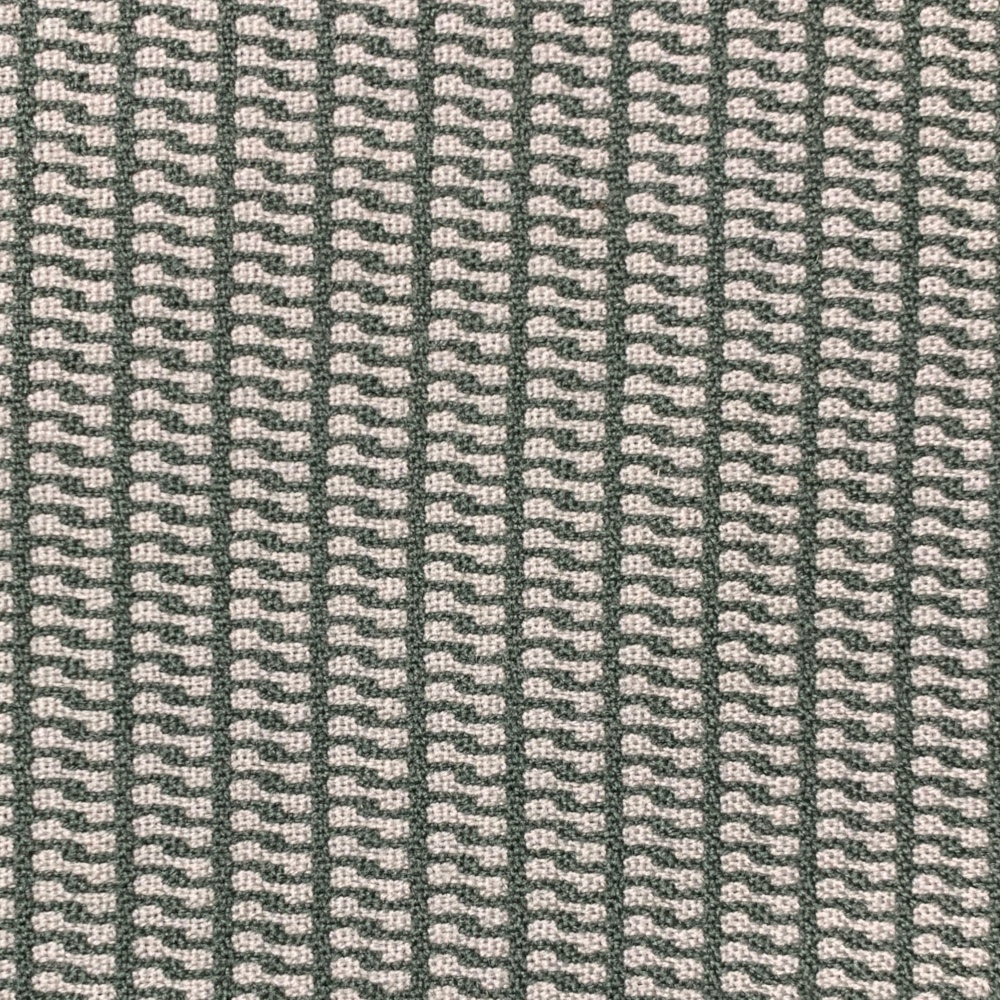 Green Patterned Wool REMAKE - 1952 Mercury