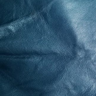 Metallic Blue Leather