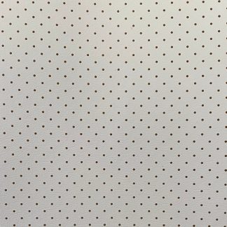White Perforated Headliner - No Foam Backing