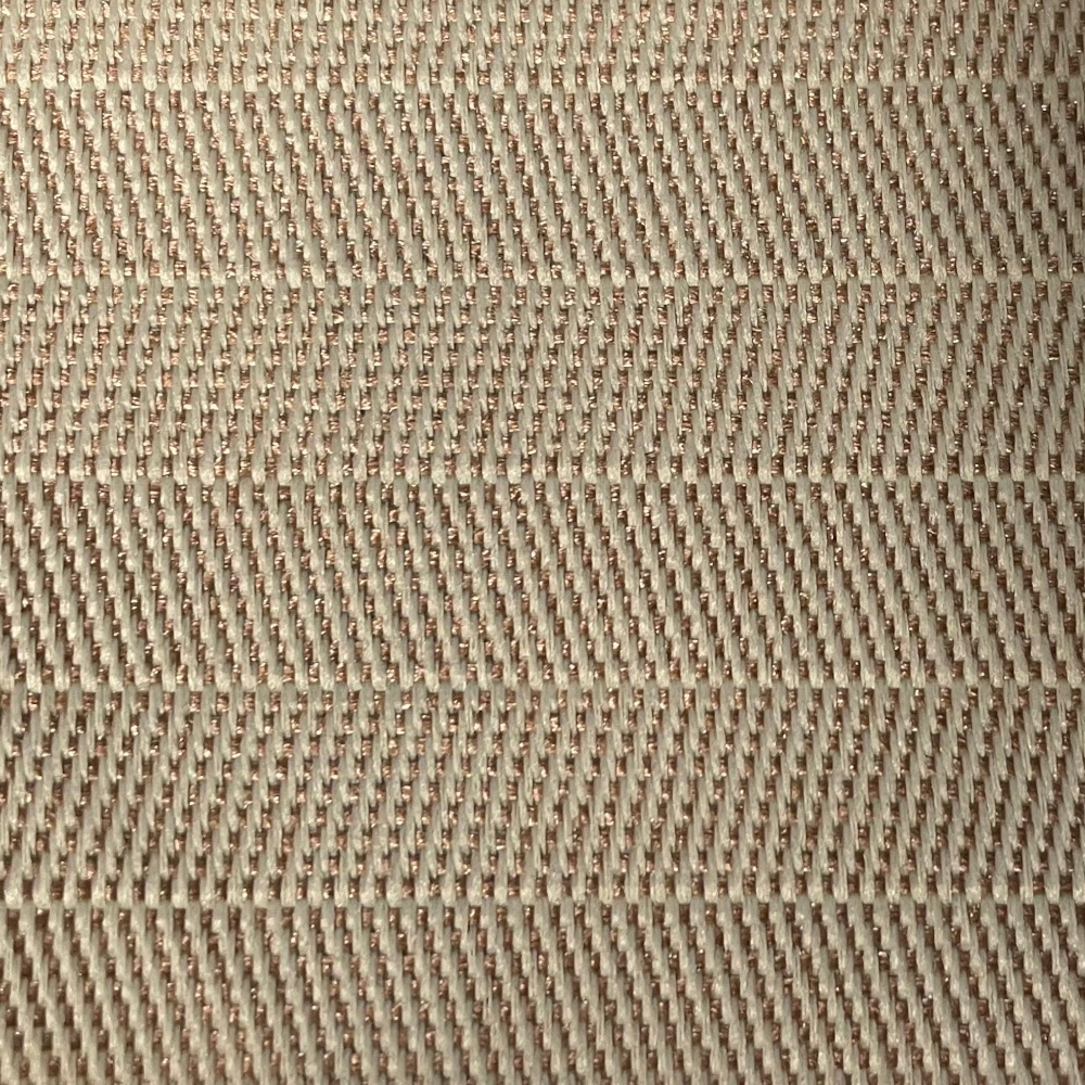 Beige Striped Nylon
