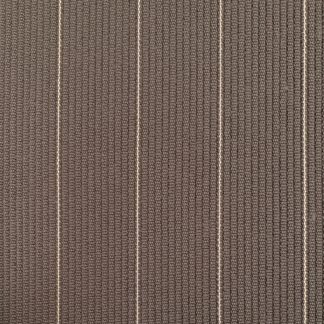 Gray with White Stripes Wool Bedford