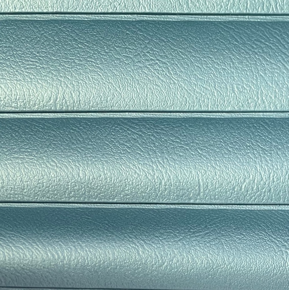 Light Metallic Blue Quilted 1.5" Channel