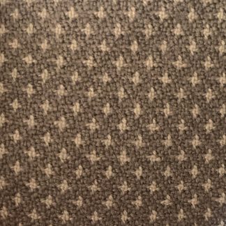 Gray Starred Wool Broadcloth