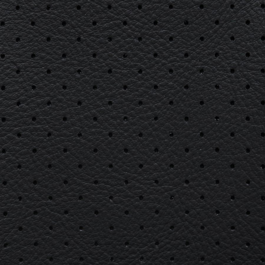 Hampton Perforated Vinyl Ebony