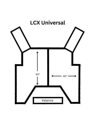 Universal Center Seam Landau Top Replacement | Heat-Sealed, Fast Ship