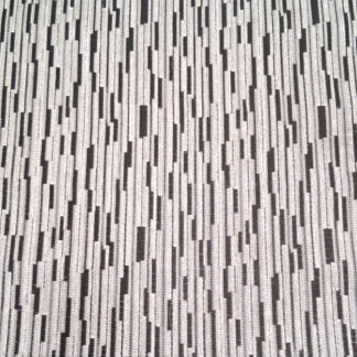 Black and white UNK-4124 upholstery fabric